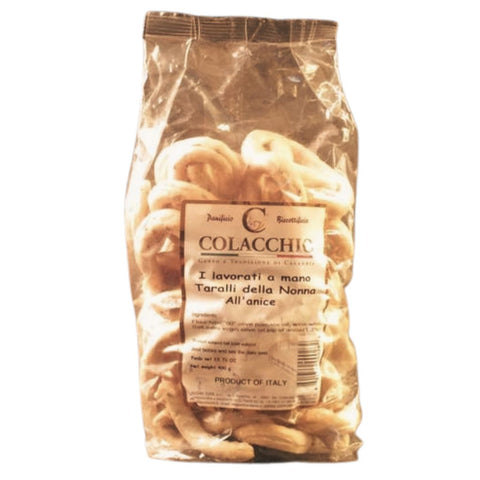 Colacchio Taralli della Nonna all'Anice (Aniseed) 400g