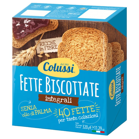 Colussi Fette Biscottate Integrali (whole grain rusk) 320g