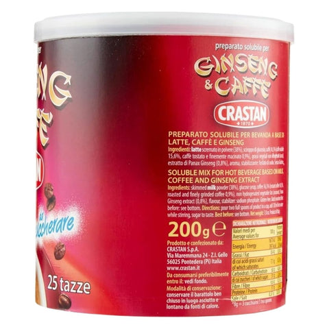 Crastan Ginseng e Caffé (Ginseng and instant coffee) 200g