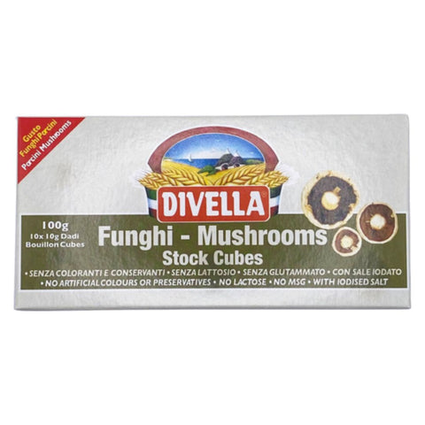 Divella Mushroom Stock Cubes 100g