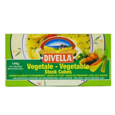 Divella Vegetable Stock Cubes 100g