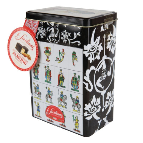 Dolgam Sicilian Soft Almonds Nougat "Playing Cards" Gift Tin 250g