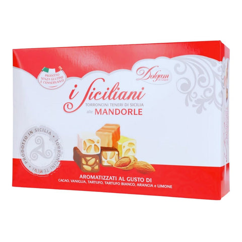 Dolgam Torroncini Teneri alle Mandorle Gusti Misti (Mixed soft almond mini nougats) 500g