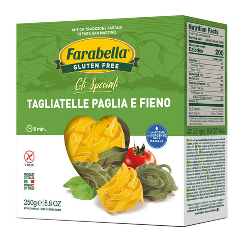 Farabella Gluten Free Tagliatelle Paglia e Fieno 250g
