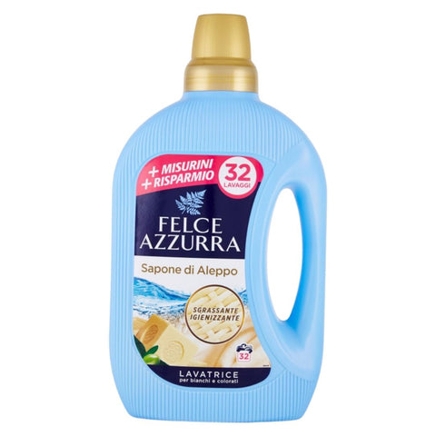Felce Azzurra Sapone di Aleppo Lavatrice (Laundry detergent Aleppo soap) 1.595L