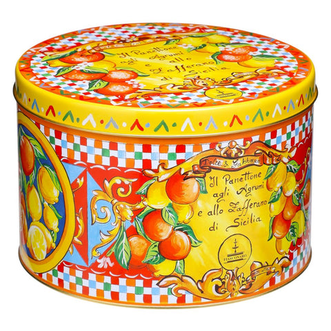 Fiasconaro Dolce & Gabbana Panettone Agrumi e Zafferano di Sicilia (Citrus and saffron) 1kg