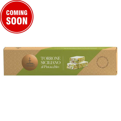 Fiasconaro Torrone Siciliano al Pistacchio (Sicilian pistachio nougat) 150g