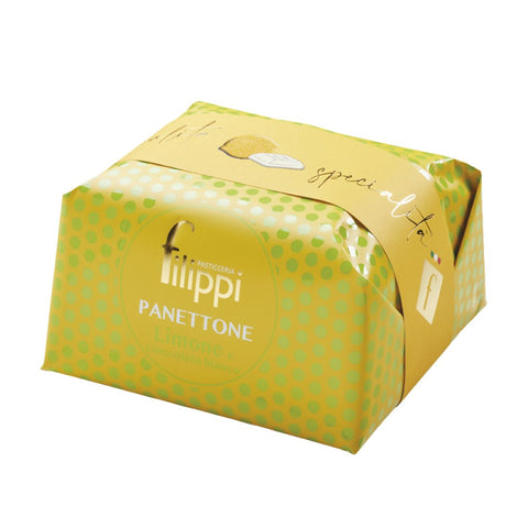 Filippi Panettone Limone e Cioccolato (Candied lemon & white chocolate) 1Kg