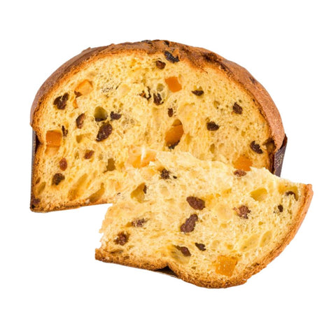 Fratelli Sicilia La Giostra - Premium Classic Panettone con arancia rossa e uvetta siciliana – 72 ore di lenta lievitazione 1Kg