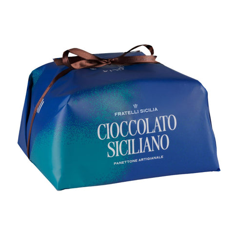 Fratelli Sicilia Panettone con Cioccolato di Sicilia (Sicilian chocolate) 1Kg