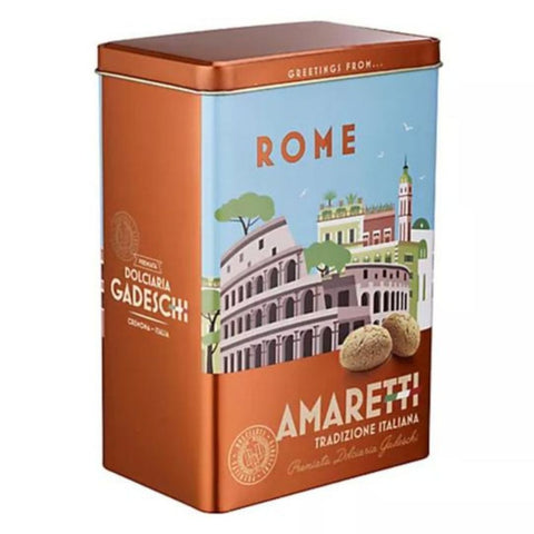 Gadeschi Rome Amaretti Biscuits Tin 200g