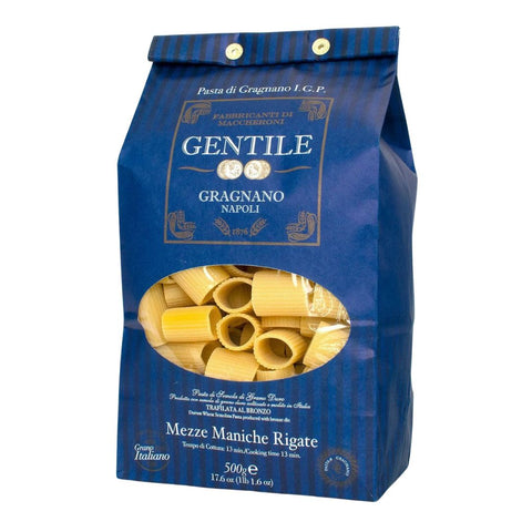 Gentile Mezze Maniche Rigate 500g