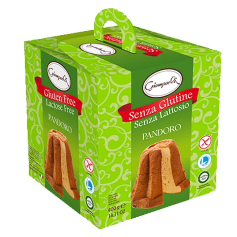 Giampaoli Pandoro Senza Glutine e Lattosio (Gluten free lactose free pandoro) 400g
