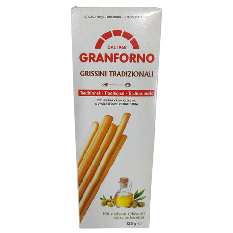Granforno Grissini Tradizionali (Traditional breadsticks) 125g