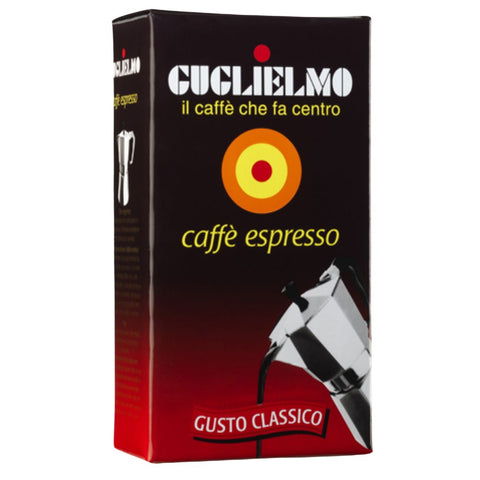 Guglielmo Caffé Espresso Gusto Classico (Classic Moka coffee) 250g