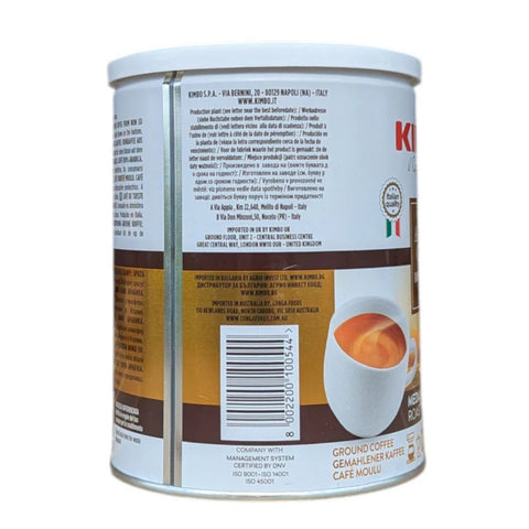 Kimbo Aroma Gold Ground Tin 250g