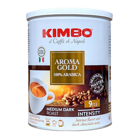 Kimbo Aroma Gold Ground Tin 250g