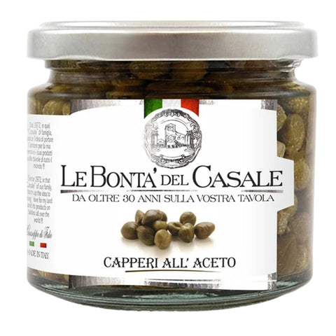 La Bontà del Casale Capperi all'Aceto (Capers in vinegar) 212ml