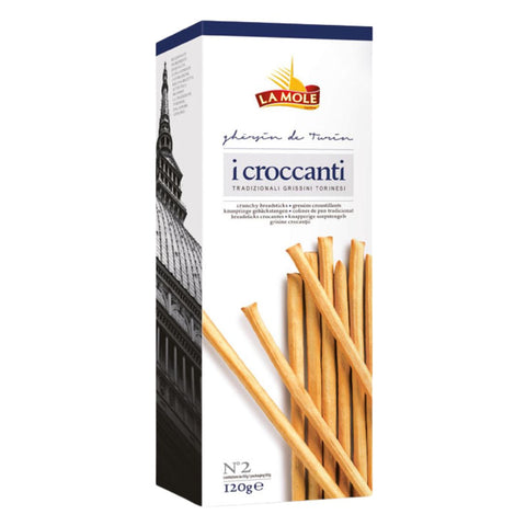 La Mole "i croccanti" Grissini Tradizionali Torinesi 120g