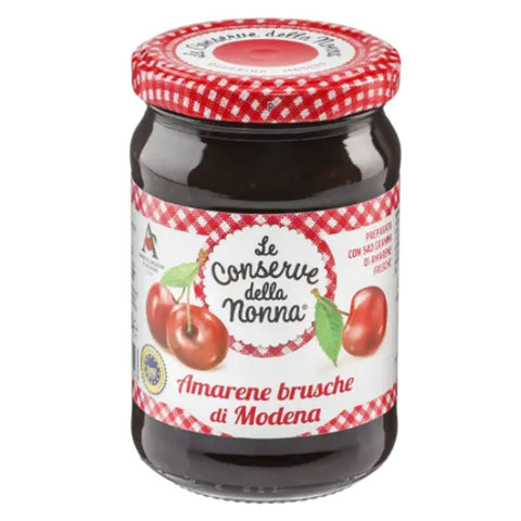 Le Conserve della Nonna Confettura di Amarene Brusche di Modena IGP (Sour Cherry Jam) 340g