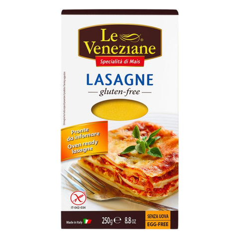 Le Veneziane Lasagne Senza Glutine (Gluten lasagne sheets) 250g