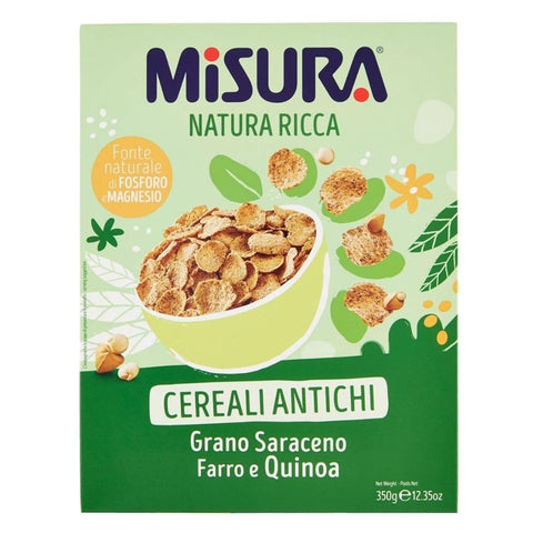 Misura Cereali Antichi (Cereals with buckwheat, spelt and quinoa) 350g