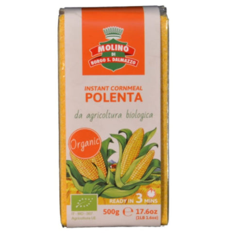 Molino di Borgo San Dalmazzo Polenta Istantanea Biologica (Organic instant polenta) 500g