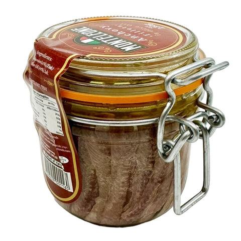 Monteleone Filetti di Alici in Olio di Oliva (Anchovy fillets in olive oil) 230g