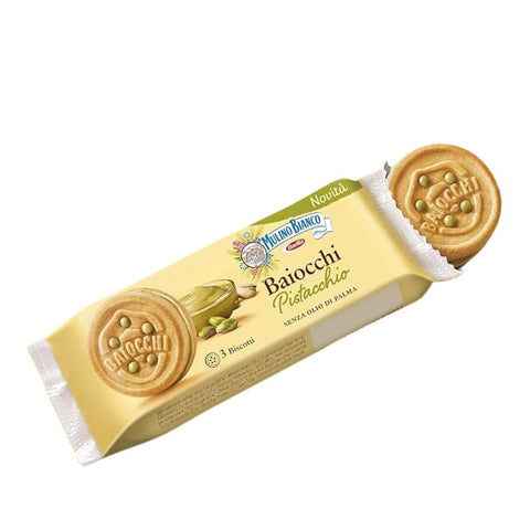Mulino Bianco Baiocchi Pistacchio (6x3 biscuits portions) 168g