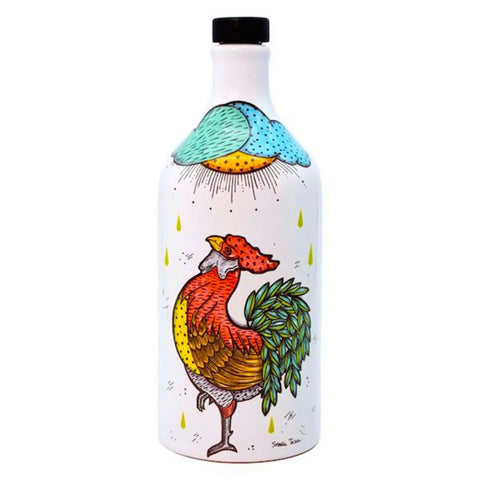 Muraglia Extra Virgin Olive The Rooster Ceramic Bottle 500Ml