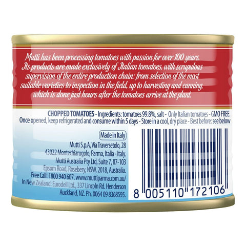 Mutti Polpa Tomatoes Finely Chopped 210g