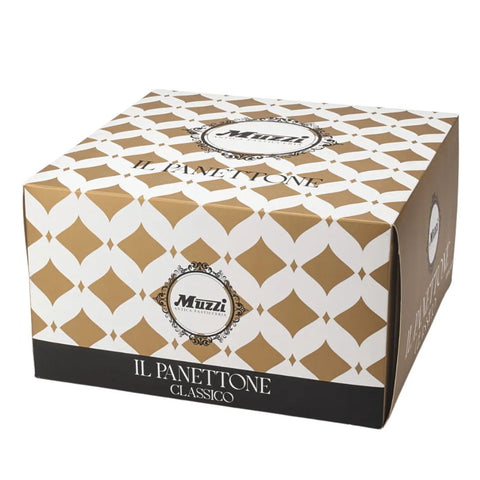 Muzzi Panettone Classico in Astuccio (Classic in box) 1kg