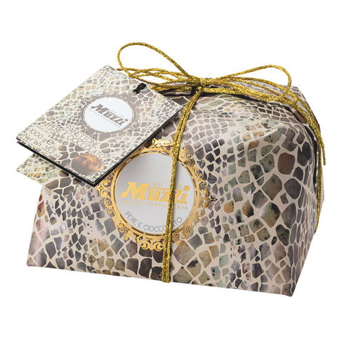 Muzzi Panettone Pera e Cioccolato (Chocolate and Pear) 1kg