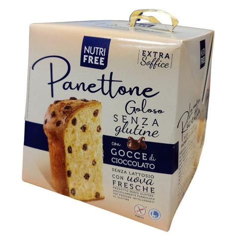 NutriFree Gluten Free Panettone with Choc Chips 600g
