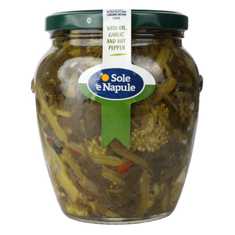 O Sole E Napule Broccolini (Friarielli) in Oil 520g