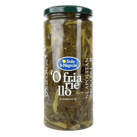 'O Sole 'E Napule Broccolini (Friarielli) in Oil 520g
