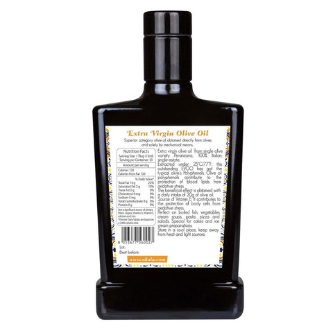 Oilalà Olio Extra Vergine di Oliva Monovarietale Parenzana (EVOO monovarietal Parenzana) 500ml