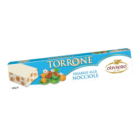 Oliviero Torrone Friabile Nocciole (Crunchy Hazelnuts Nougat) 140g