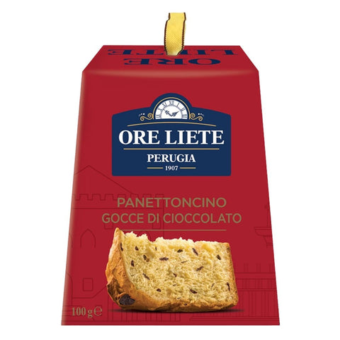 Ore Liete Panettoncino Gocce di Cioccolato (Mini panettone choc chips) 100g