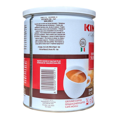 Kimbo Espresso Napoli Ground Tin 250g