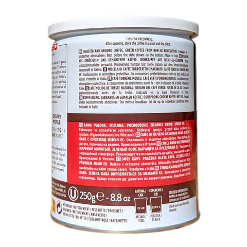 Kimbo Espresso Napoli Ground Tin 250g