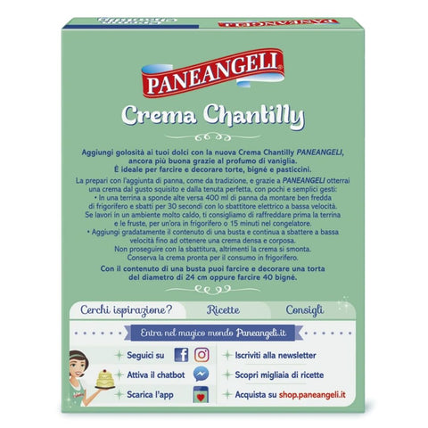 Paneangeli Crema Chantilly (Chantilly Custard) 2x40g