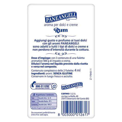 Paneangeli Rum Essence (Aroma Rum) 2x2ml