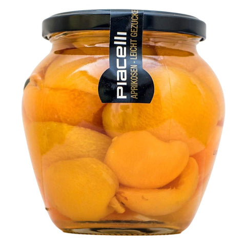 Piacelli Albicocche Sciroppate (Apricot Compote) 550g