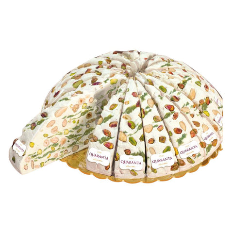 Quaranta Torrone Morbido al Pistacchio (Soft pistachio nougat) 165g