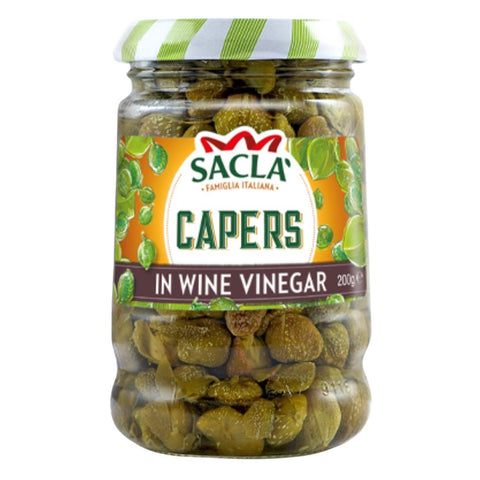 Saclà Capperi all'Aceto di Vino (Capers in vinegar) 200g