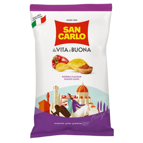 San Carlo Paprika Potato Chips 150g