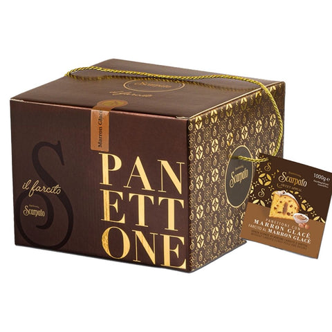 Scarpato Panettone Marron Glacé 1Kg