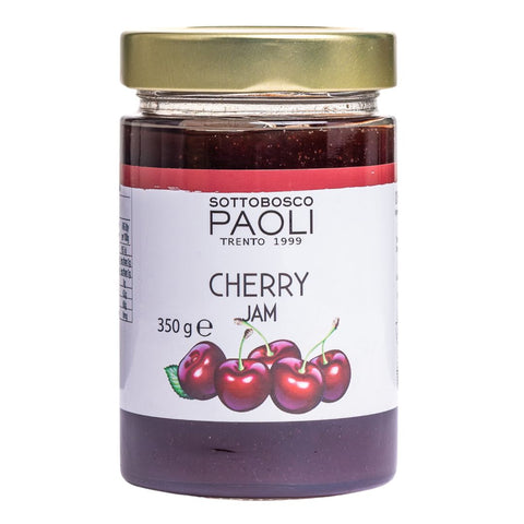 Sottobosco Paoli Confettura Extra di Ciliegie (Cherry jam) 350g