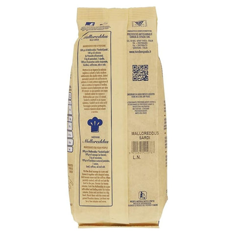 Tanda & Spada Malloreddus Sardi (Sardinian pasta) 500g